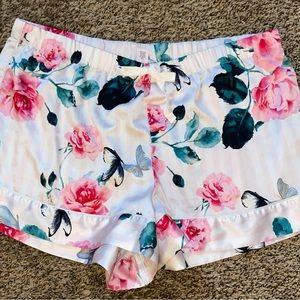 VS Floral PJ shorts